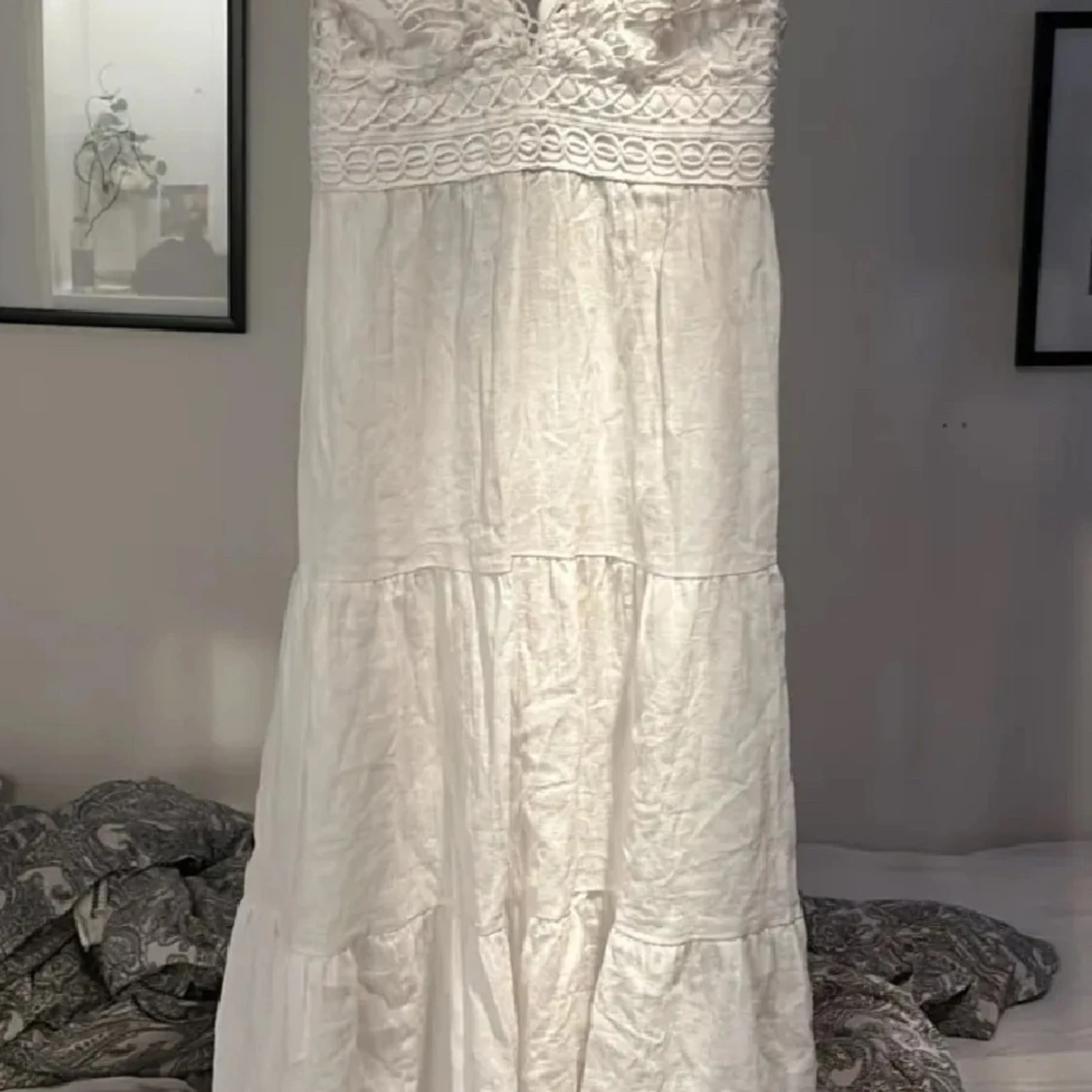 Vit klänning  - 1