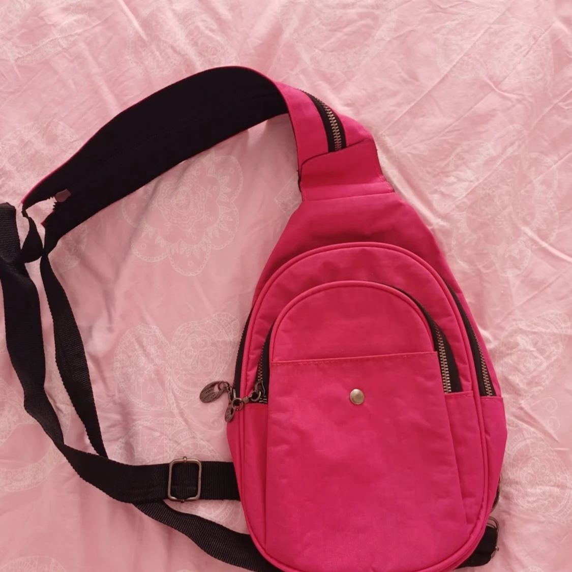 Rosa axelväska - 91
