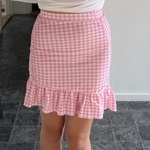Rosa rutig kjol - Jättesöt kjol från Gina Tricot💘