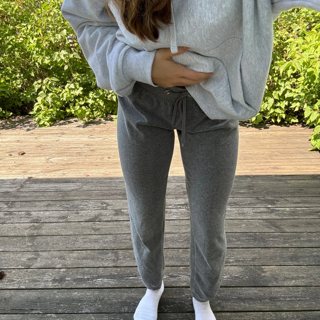 Gråa Cubus-mjukisbyxor