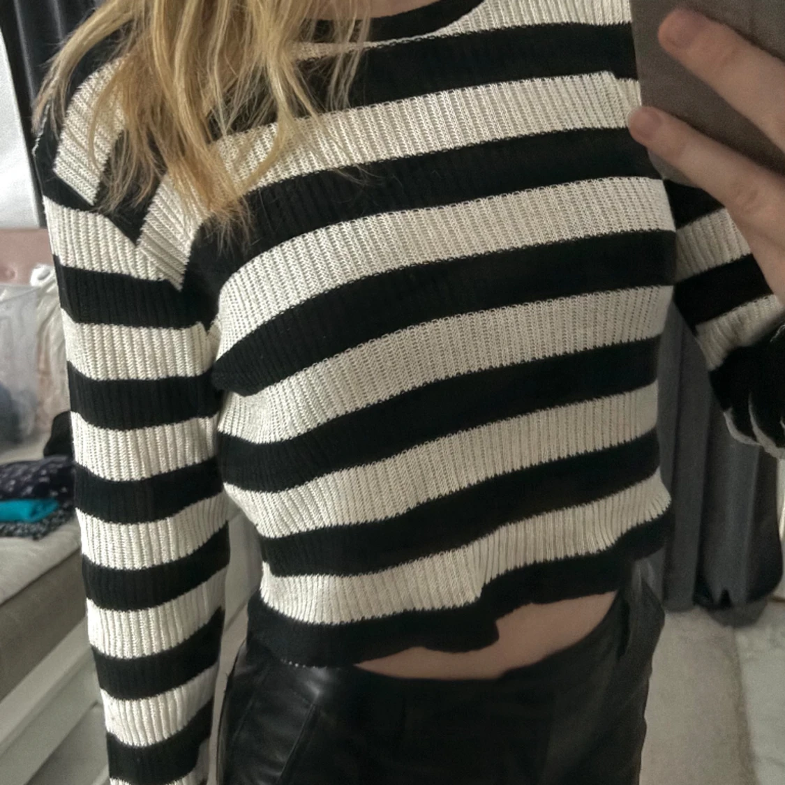 Virkad Zara topp - 90