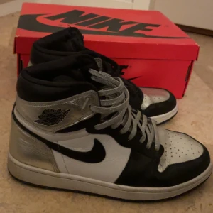 Jordan air 1 ” silver toe”(HIGH) - Sälja pga ingen användning  Stl 40 Priset går att diskuteras