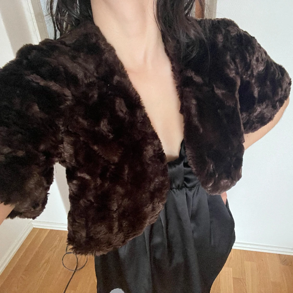 vintage päls bolero - 90