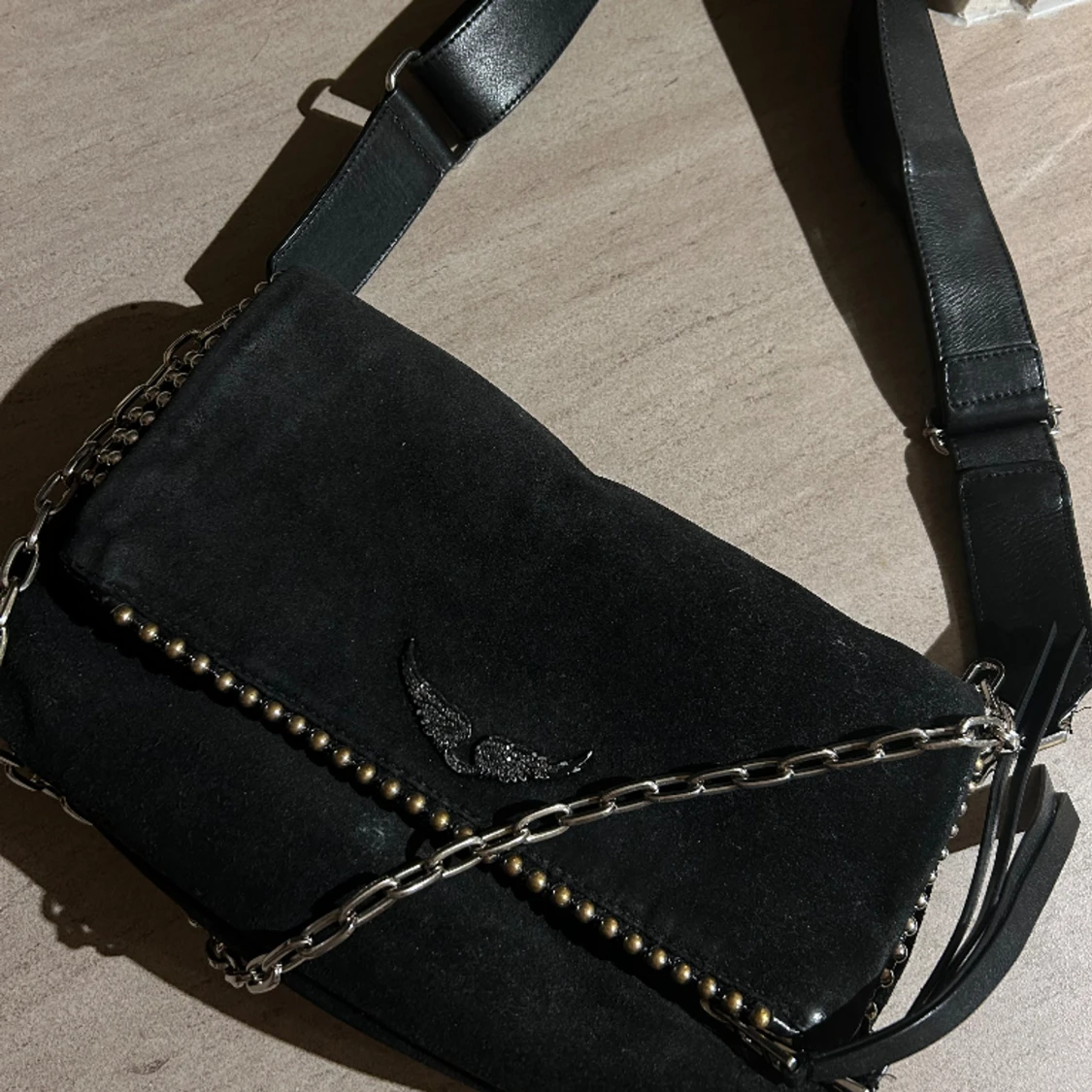 Zadig Voltaire suede rocky 