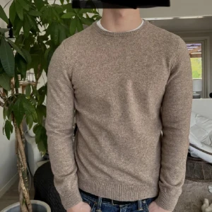 Masimmodutti Kashmir Tröja - Beige Strl S (sitter som xs-s