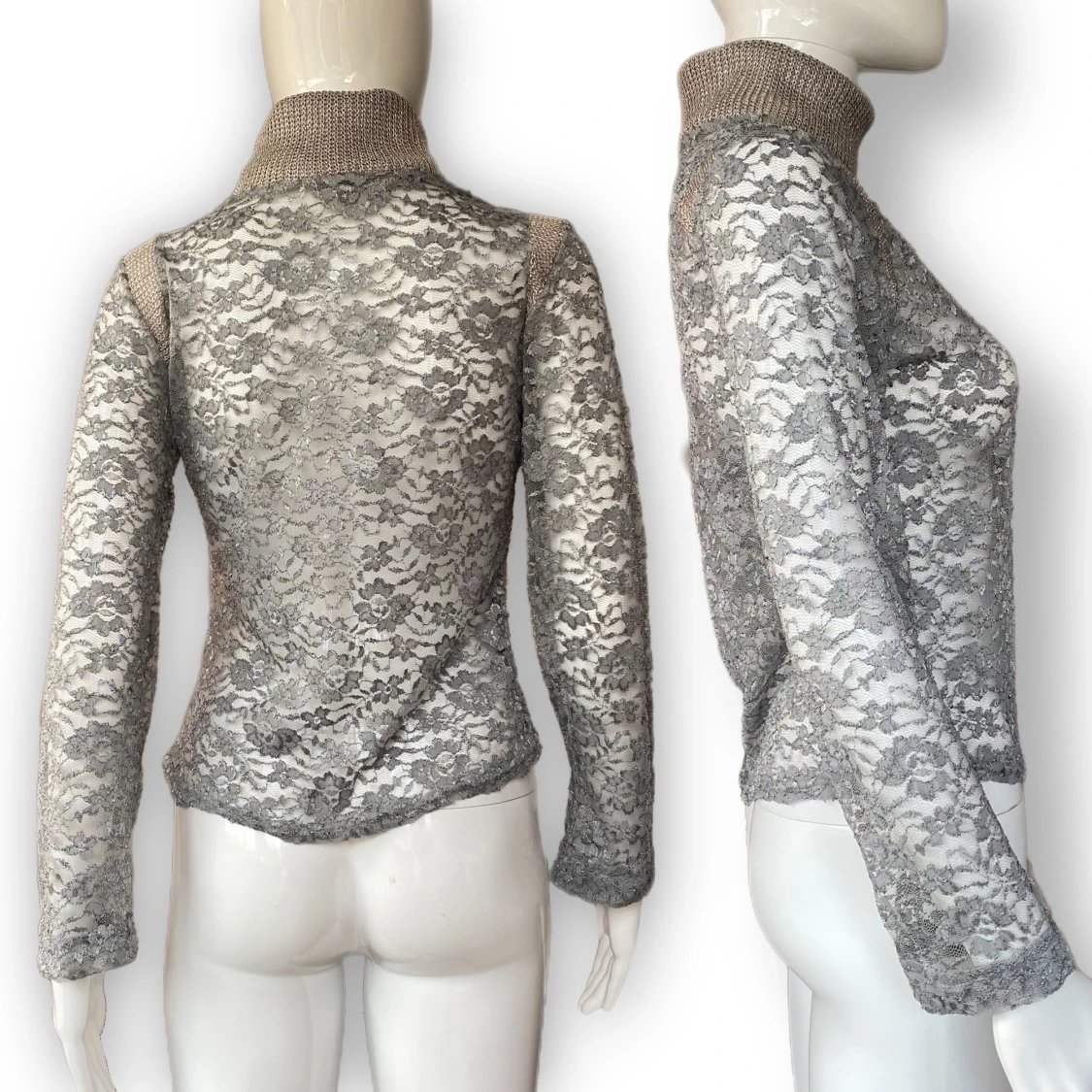 Genomskinlig Polotröja  - 90