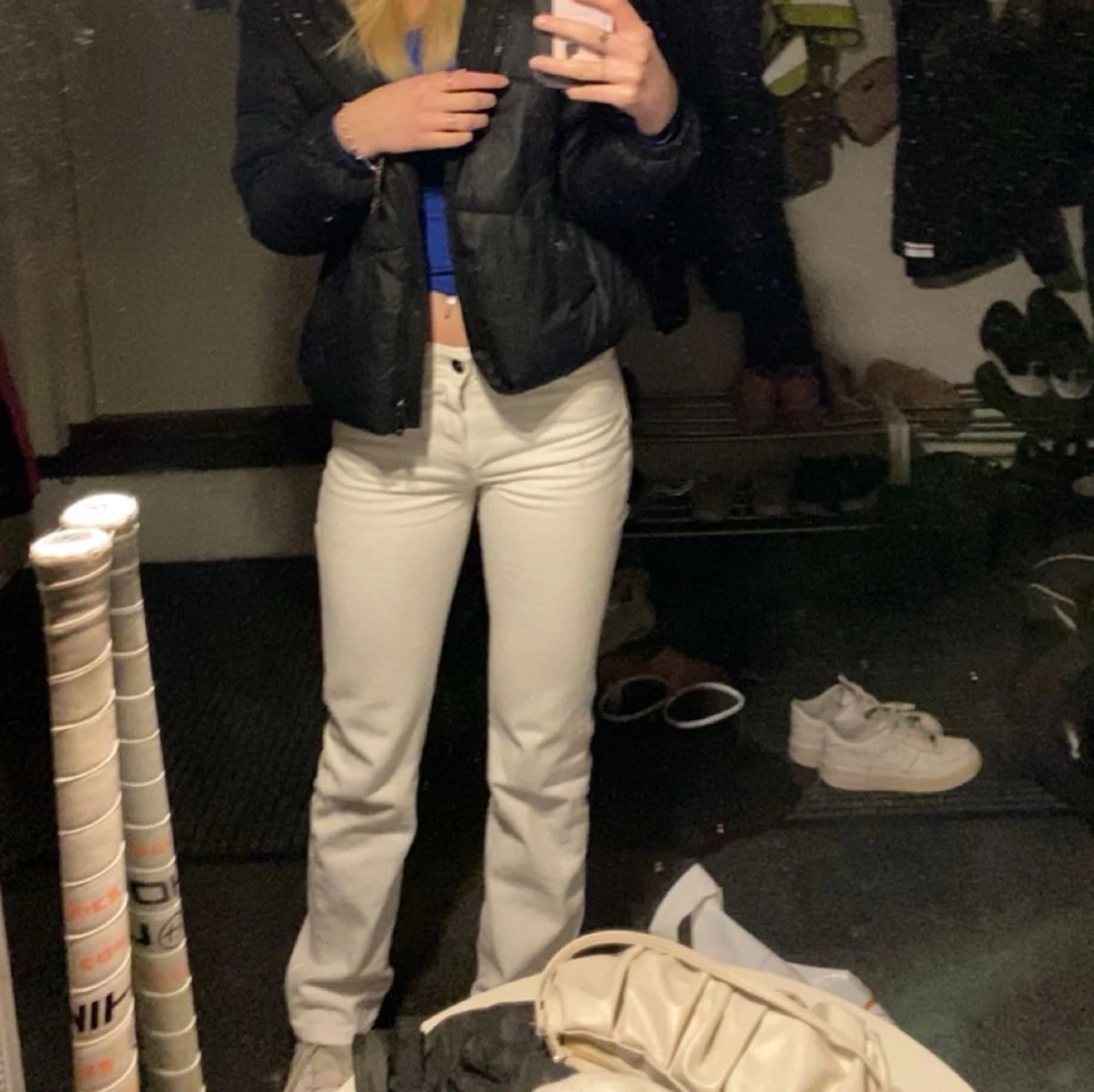 Low straight jeans - 91