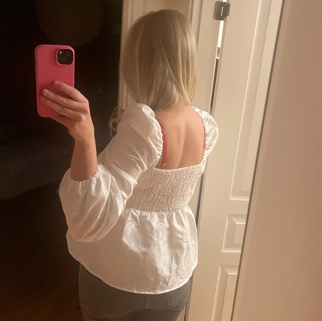 vit blus från bik bok💕 - 90