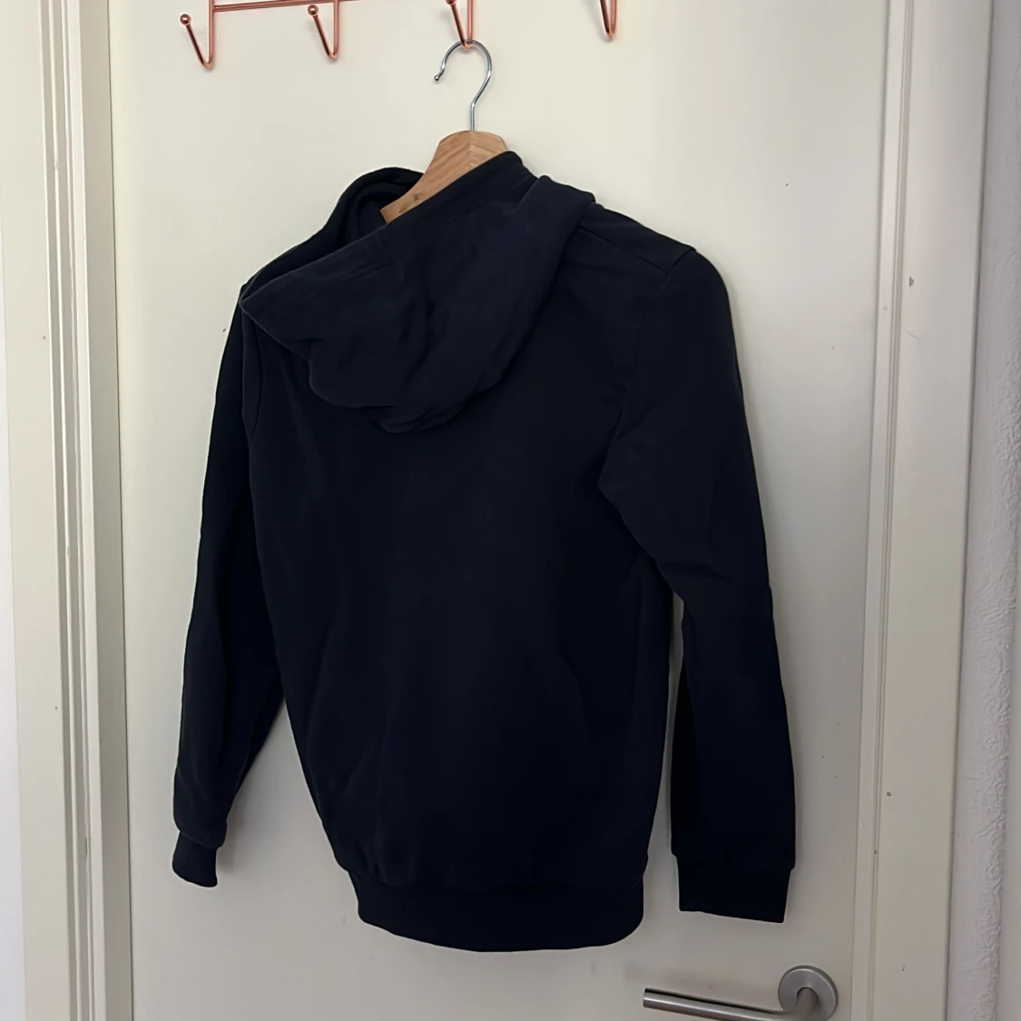 Marinblå peak Hoodie💗 - 90