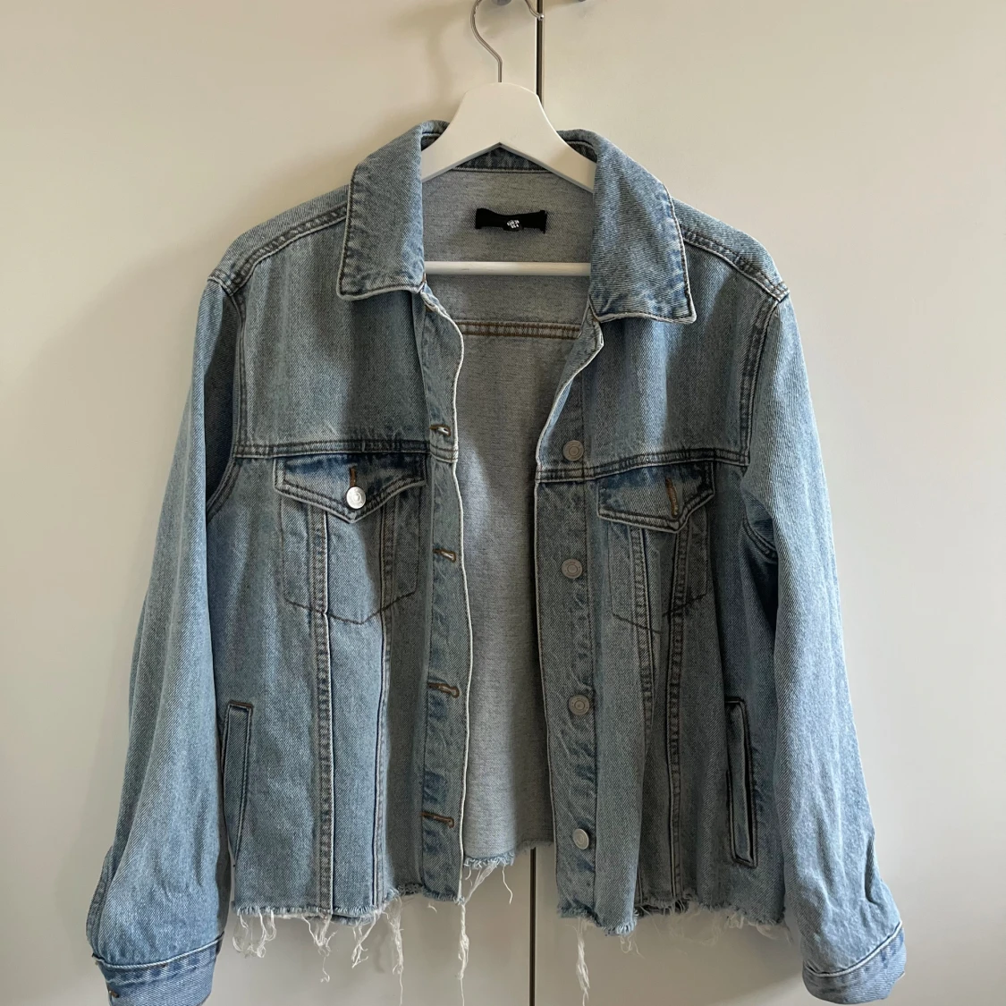 Oversized jeansjacka