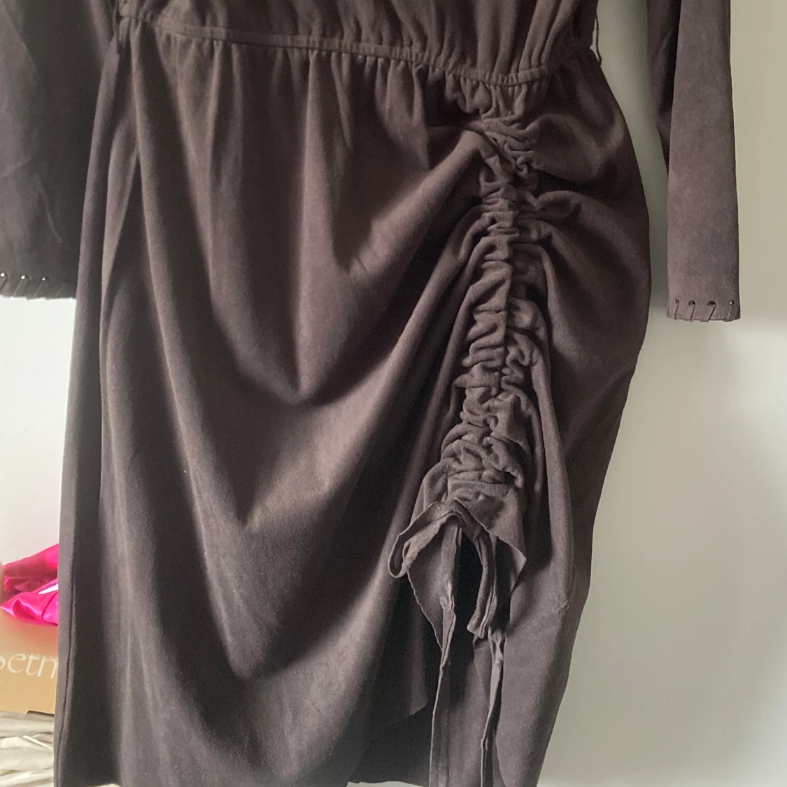 Fin mocca klänning - 90