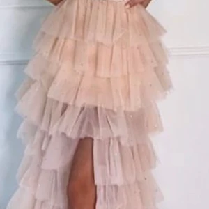 Festklänning  - Ljusrosa me små diamanter/glittrande