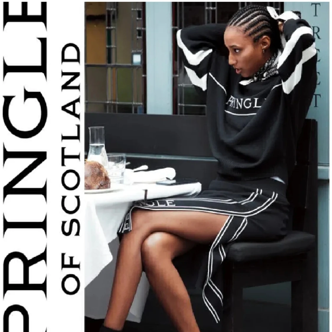 Stickade kjol från hm x pringle  - 91