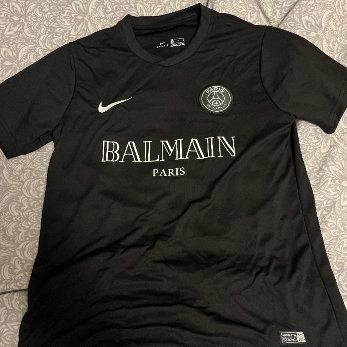 balmain paris psg tshirt