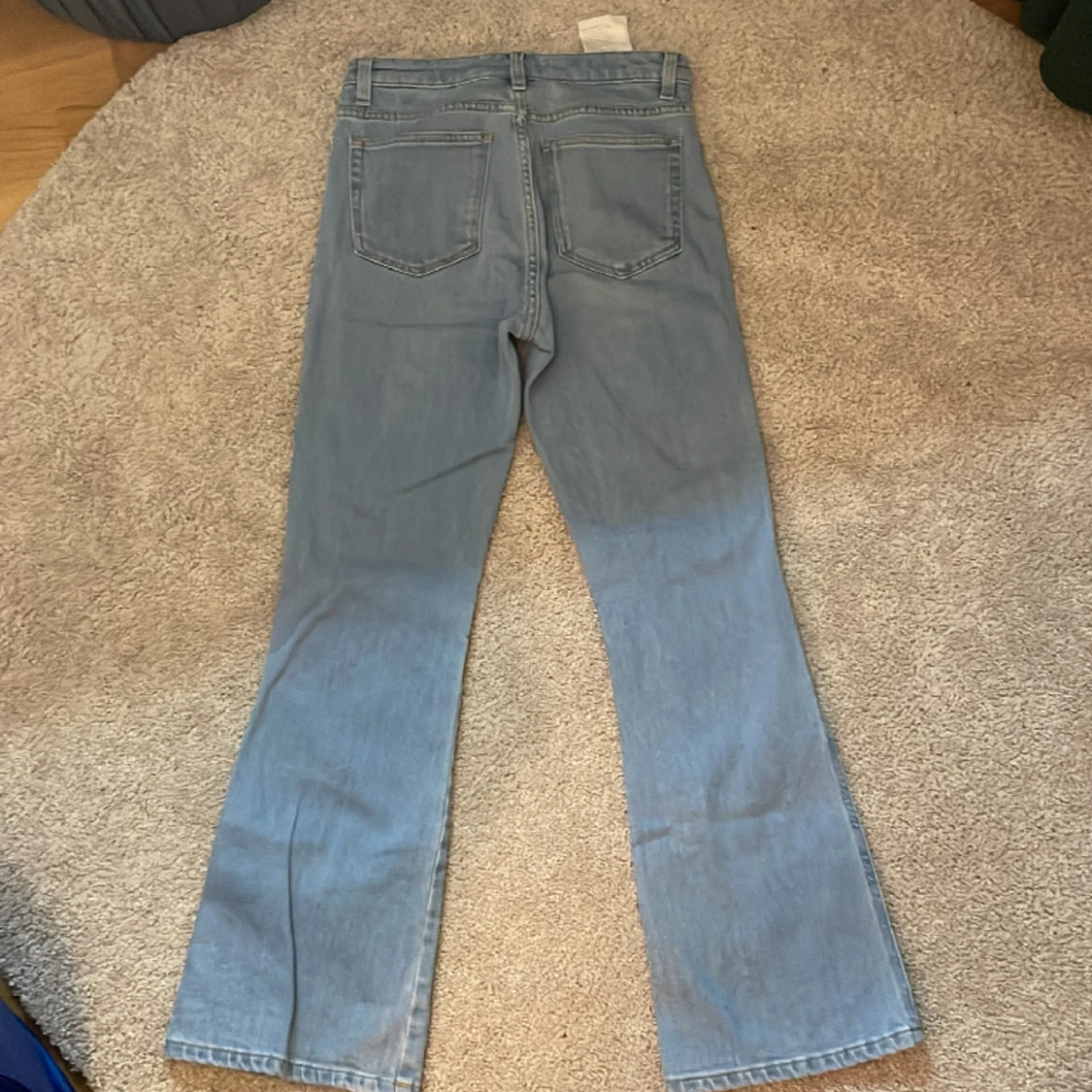 Blå utsvängda Lowrise jeans, Filippa k - 91