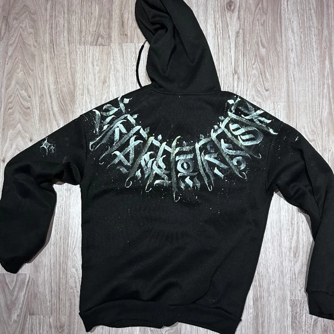 Hand painted hoodie - 91