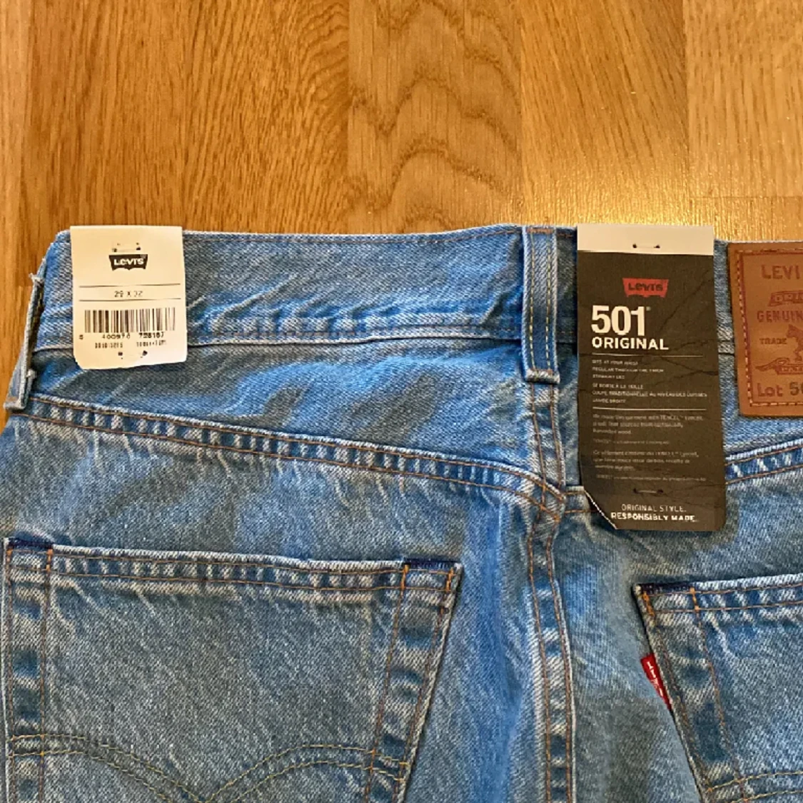 Levi’s 501 light indigo  - 90