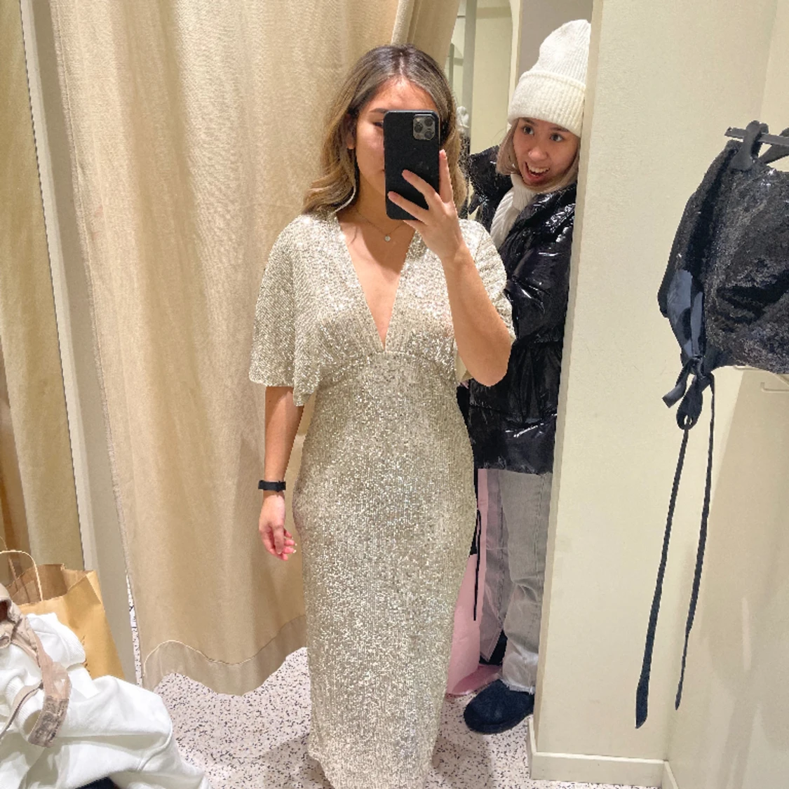 Paljettklänning  - 90