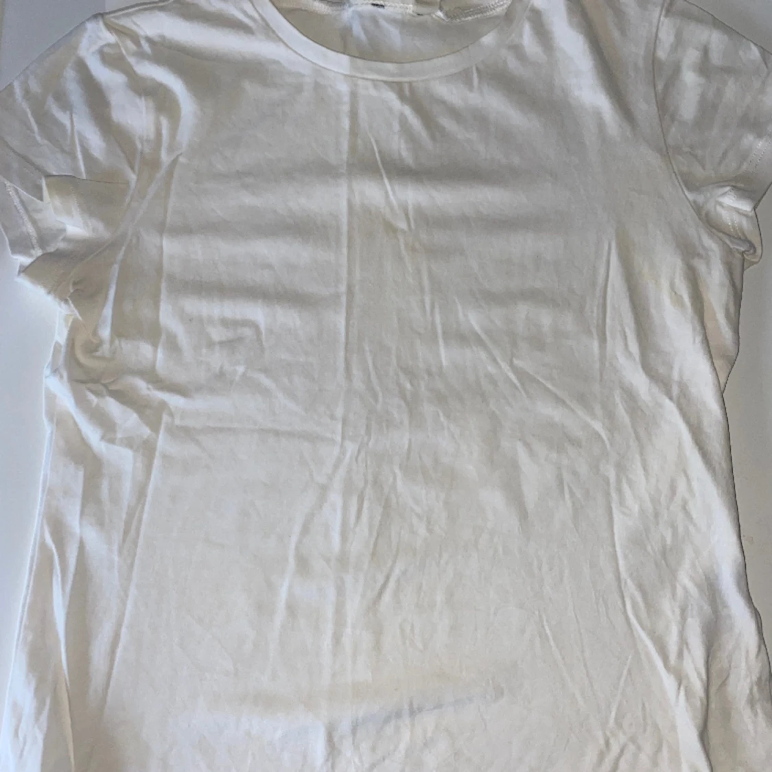 Basic vit t-shirt - 90