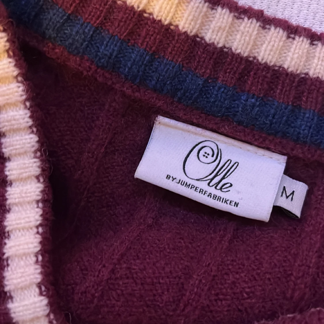 Tjock stickad tröja - 91