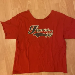 Oversized t-shirt - Klippt i halsen och armarna. Om du har storlek XS eller S sitter den oversized, kanske även M. 