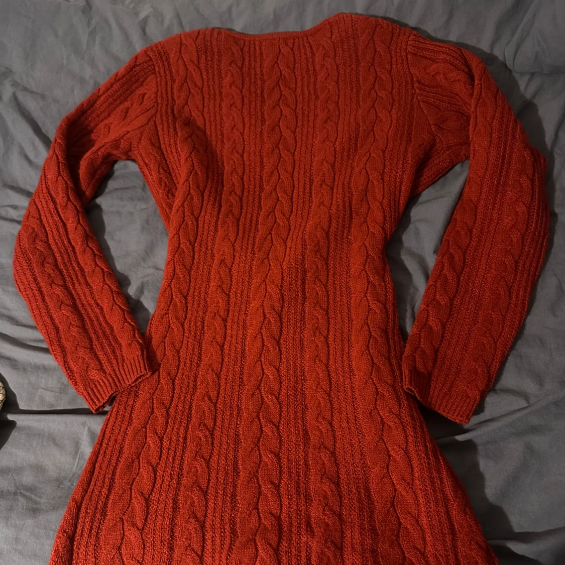 Stickad klänning - 90