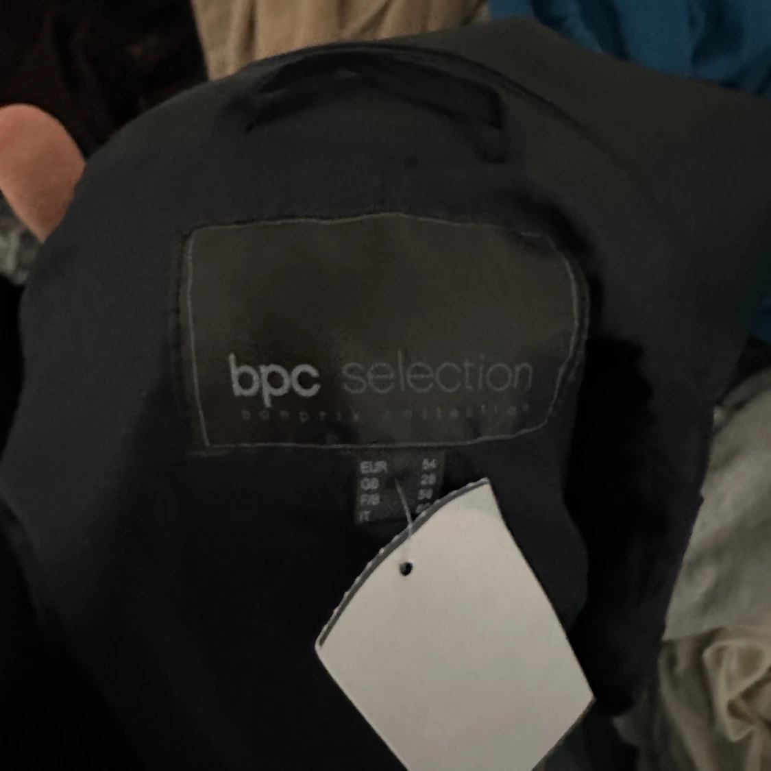 Svart skinnjacka  - 91