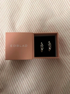 Edblad Silver Nit Hoops - Edblad Silver Nit Hoops. I super bra skick och kommer med lådan.