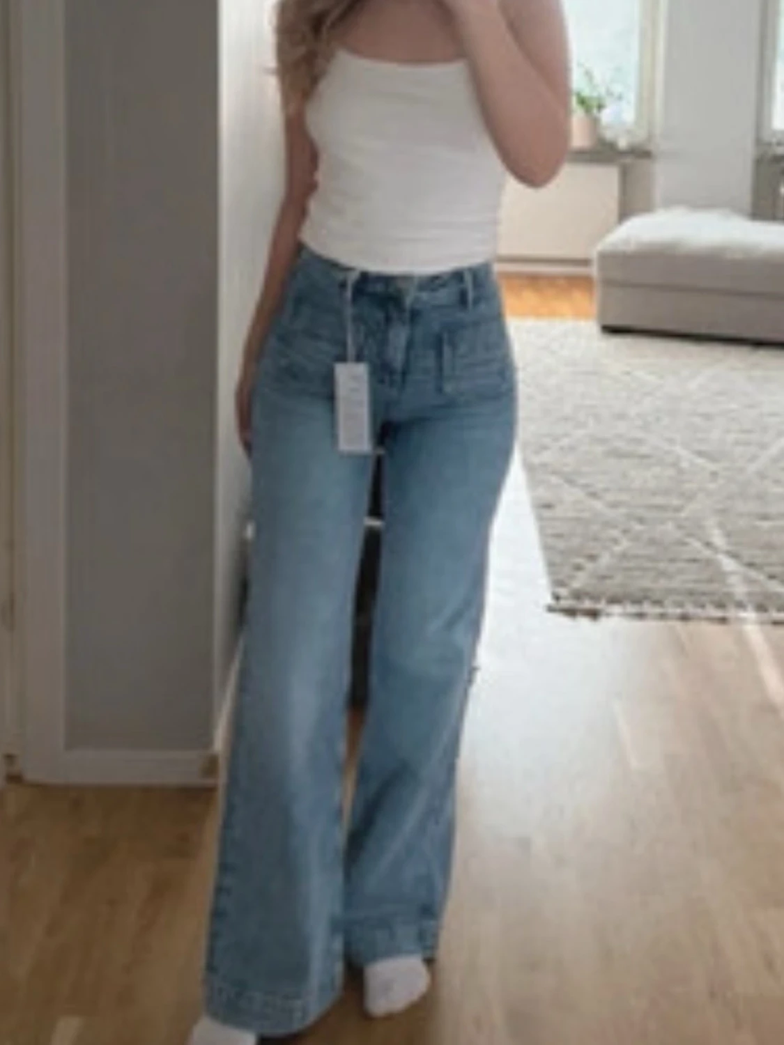 Front pocket flare jeans - 2
