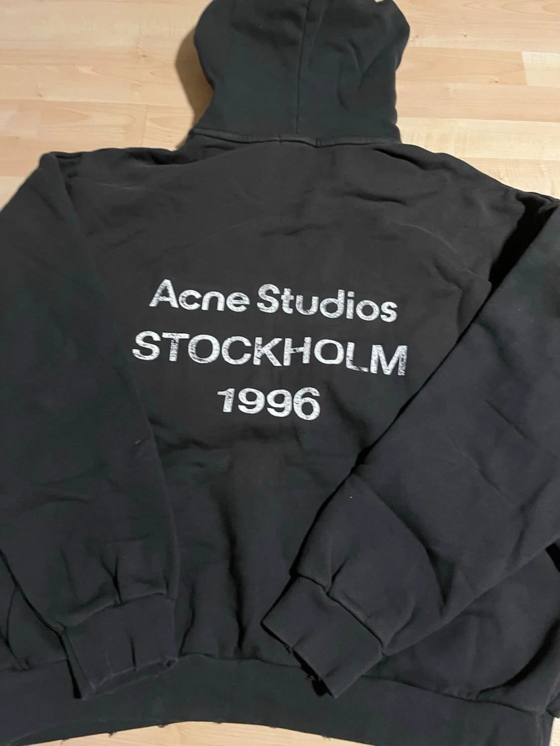 Svart hoodie Acne Studios Stockholm - 1