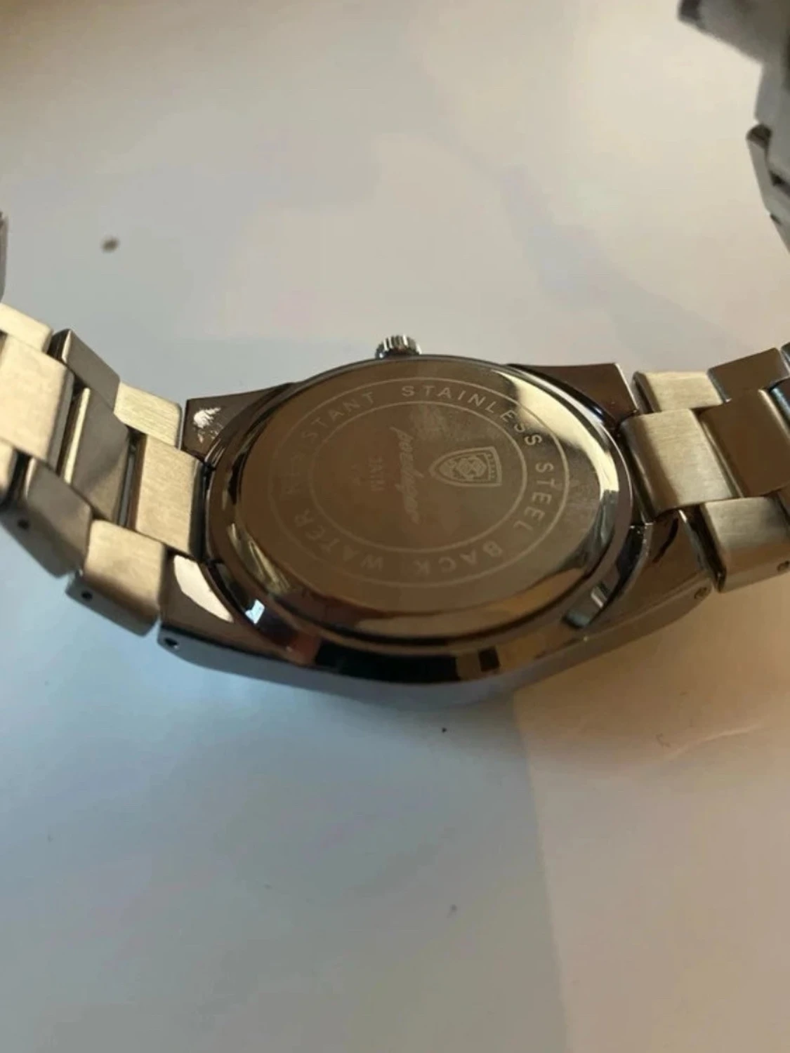 Herrklocka 41mm kvartz med grön urtavla - 3