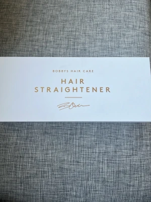 Bobbys Hair Care plattång - Säljer en plattång från Bobbys hair care. Öppnad men oanvänd!