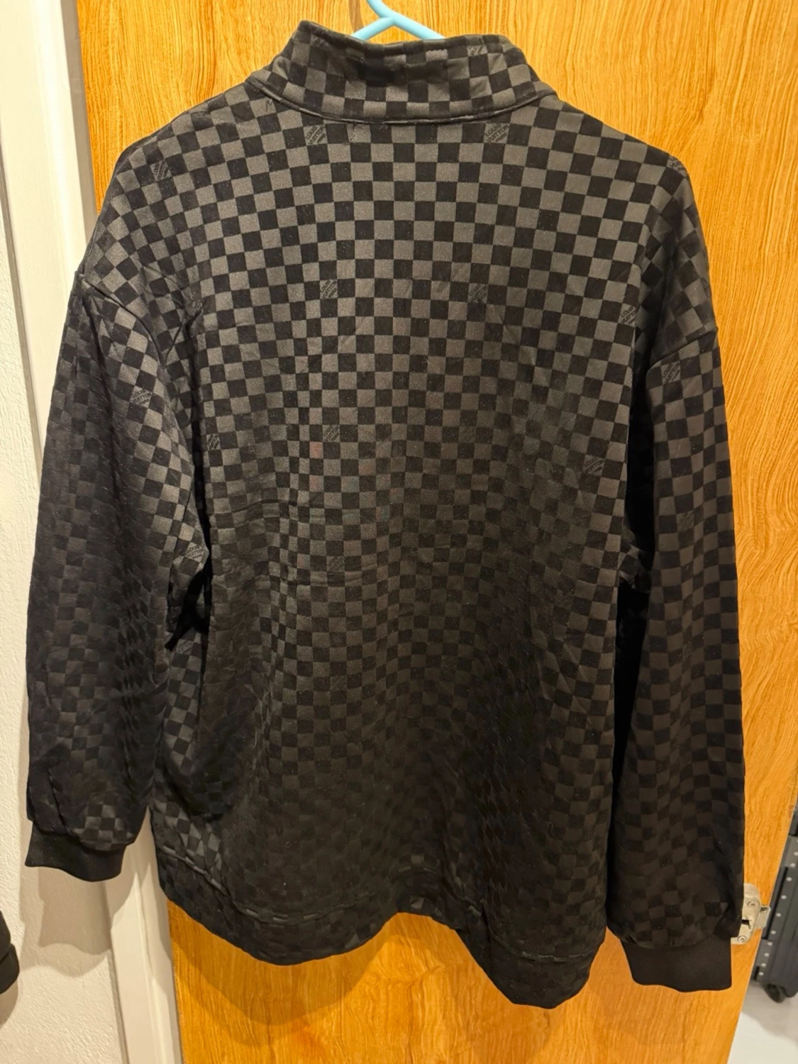 Svart checkerad vindjacka H&M - 3