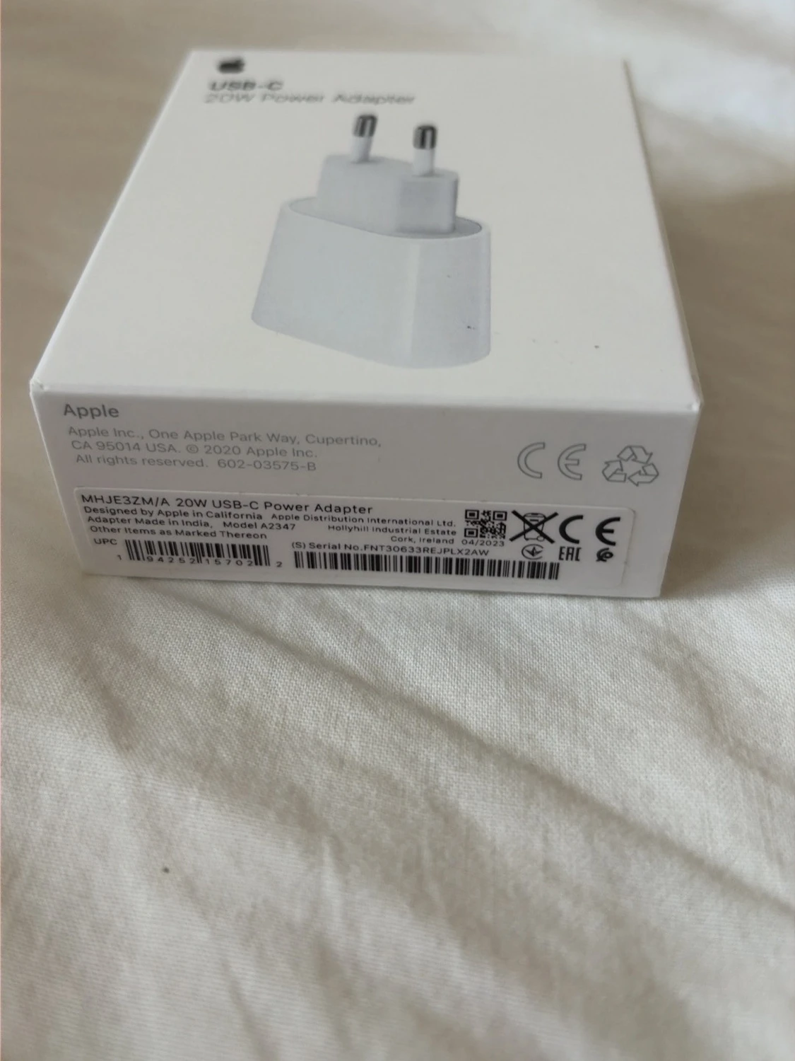 Apple USB-C 20W strömadapter - 3