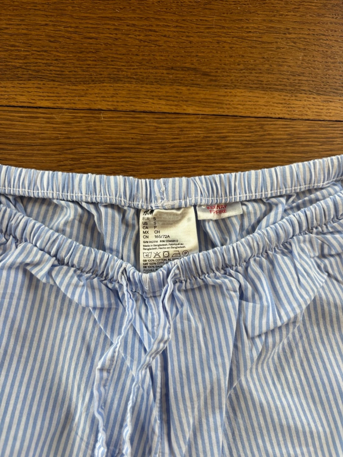Randiga pyjamasbyxor från H&M - 1