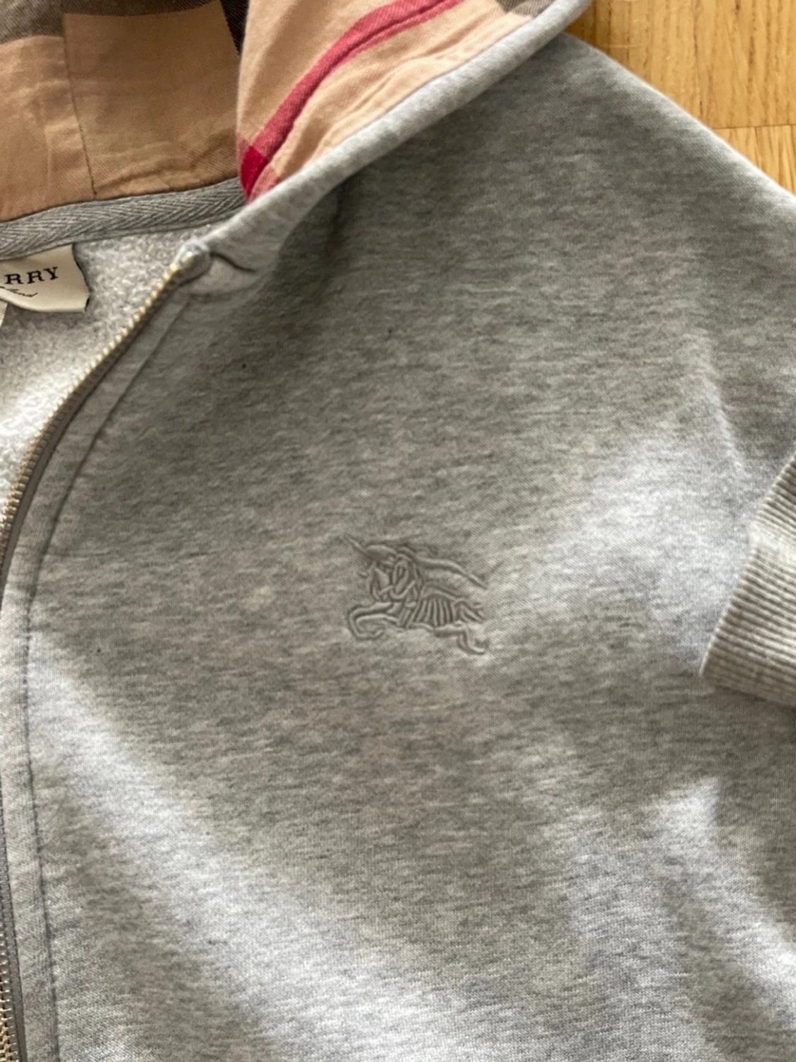Burberry Zip grå - 3