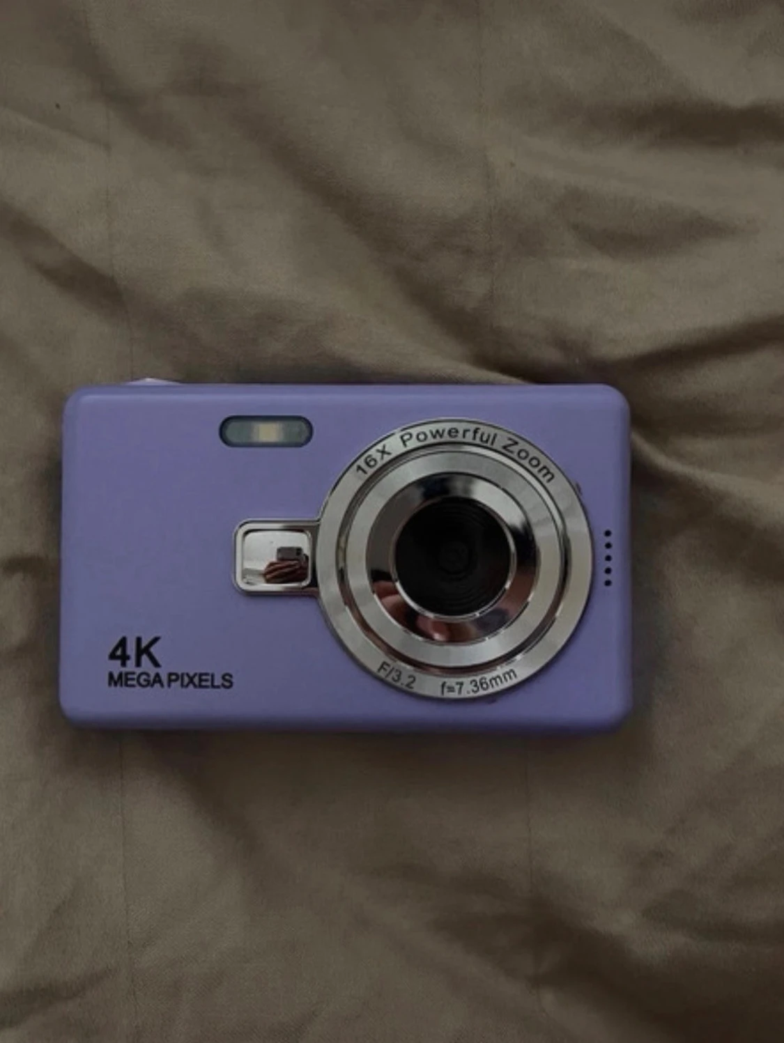 Lila digitalkamera 4K 27MP - 1