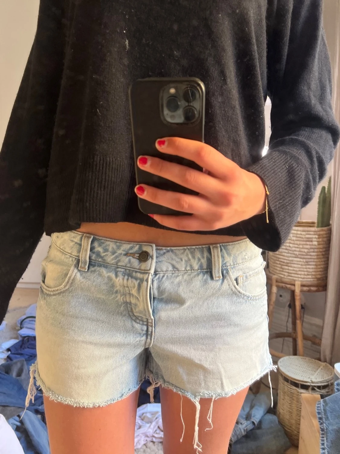 Jeans shorts - 1