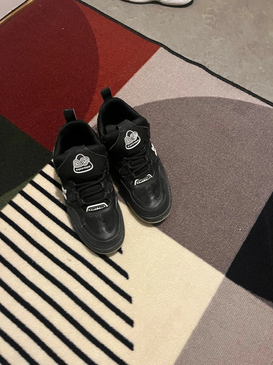 Svarta sneakers från Converse x Golf Le Fleur - 1