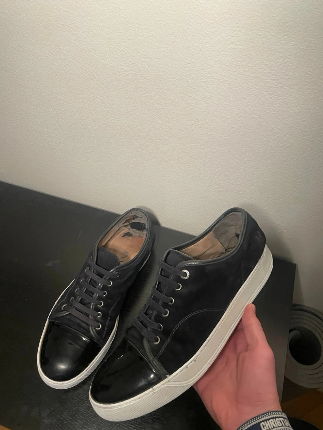 Svarta sneakers från Lanvin - 1