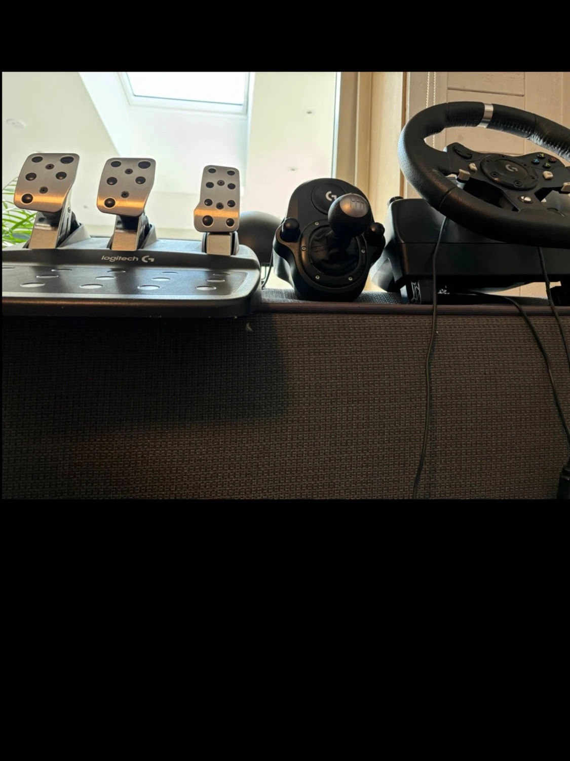 Logitech G920 ratt för Xbox och PC - 6