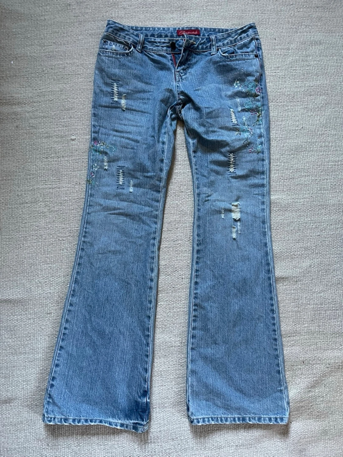 Lågmidjade jeans - 2