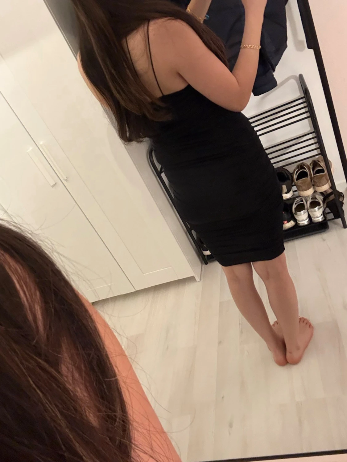 Svart klänning SHEIN - 1