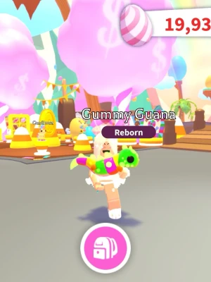 Neon Gummy Guana  - Skriver min Roblox user till dig