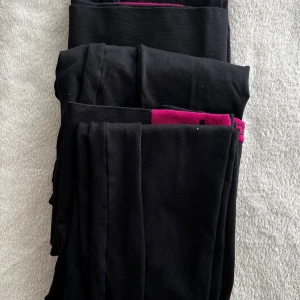 CK Svarta leggings med hög midja - Calvin Klein legging 3x. Ny pris 596kr.