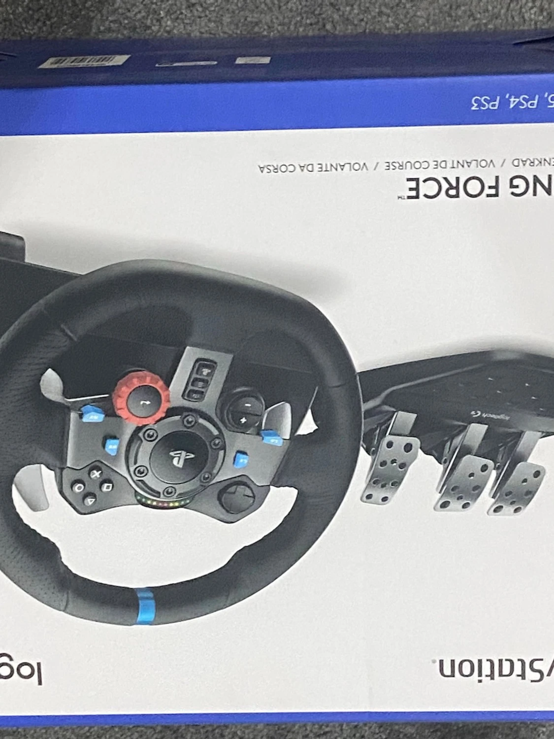 Logitech G29 ratt och pedaler PS4/PS5 - 4