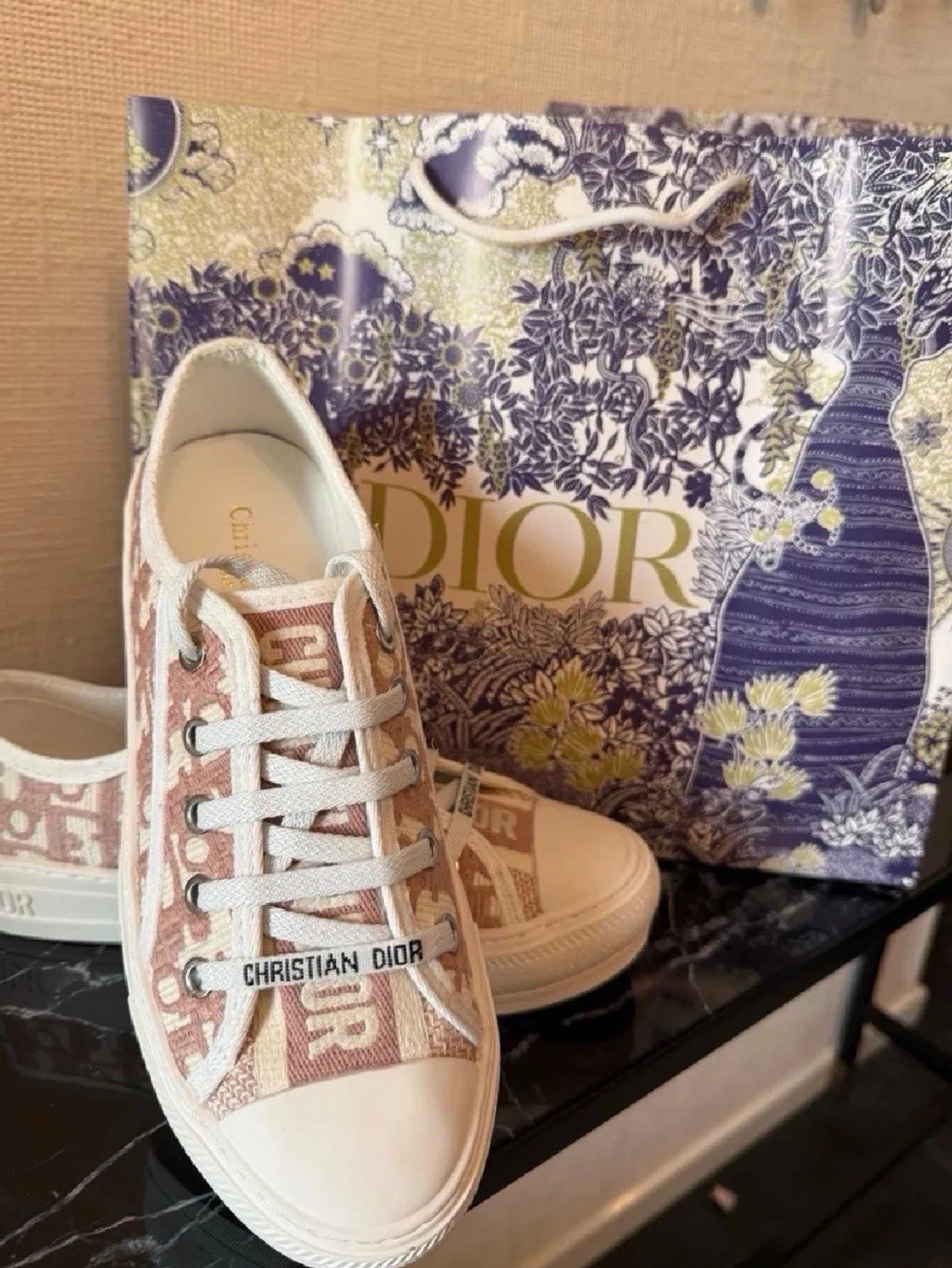 walk n dior platform sneaker - 3