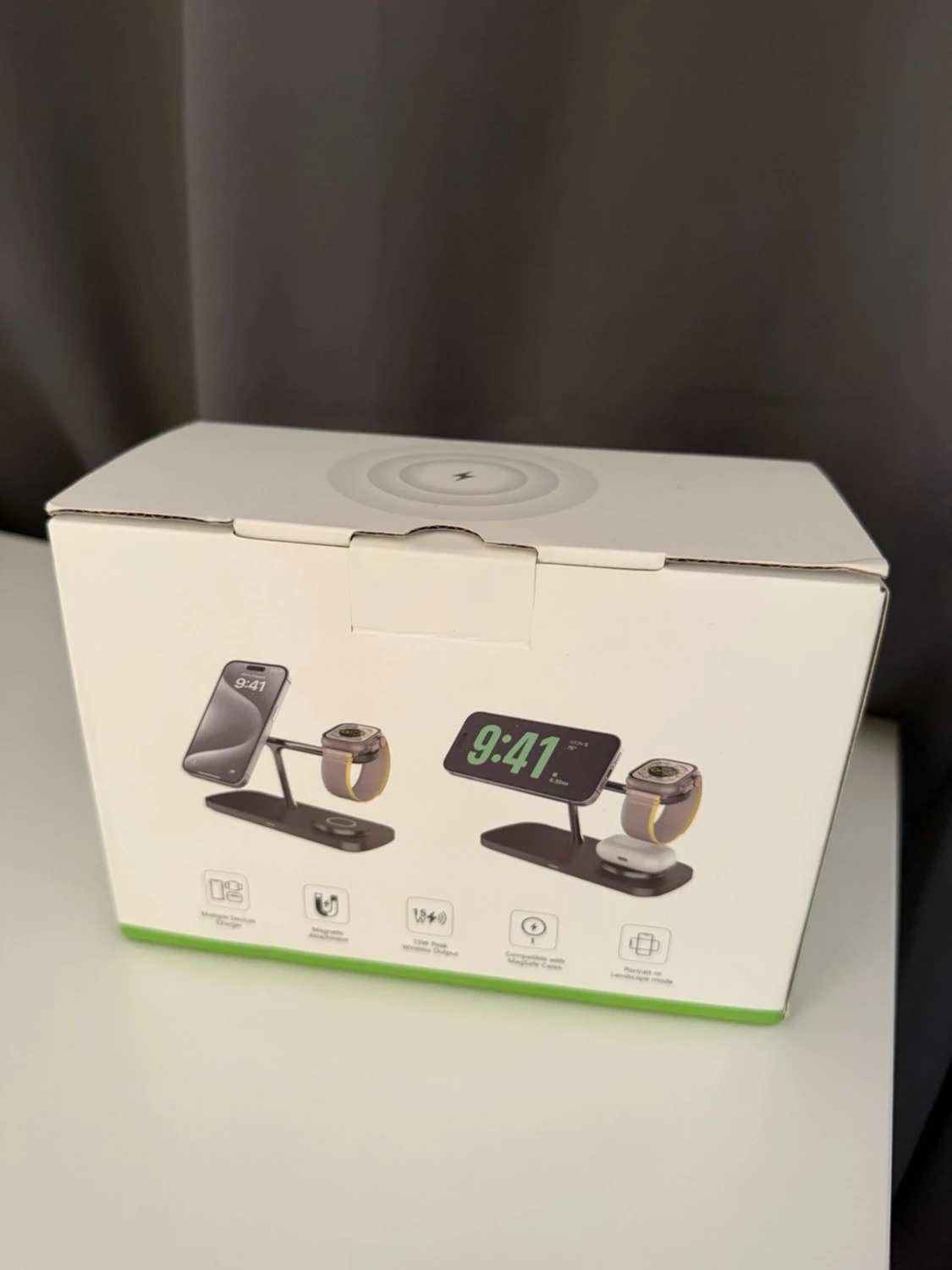 Qi2 3-i-1 magnetisk trådlös laddare - 2
