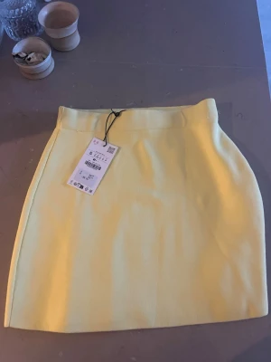 Gul kortkjol från NA-KD - Superfin gul kortkjol från NA-KD i en stilren och enkel design. Kjolen har en rak passform och är tillverkad i ett mjukt material som känns bekvämt mot huden. Perfekt att matcha med en crop top eller en oversized hoodie för en trendig look.