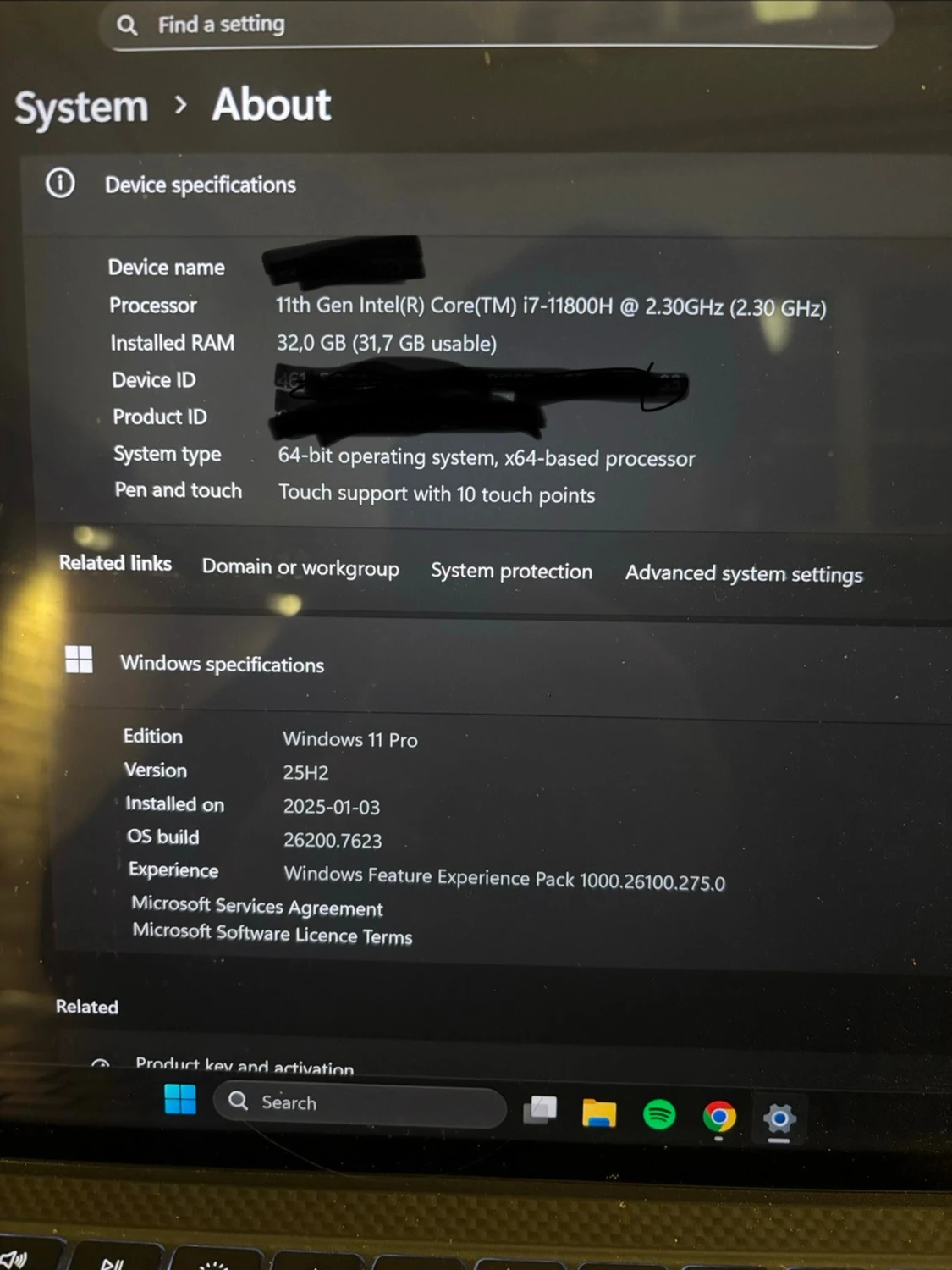 Dell XPS bärbar dator grå - 2